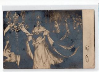 Royalty UK Coronation of King Edward VII Princess Alexandra of Denmark