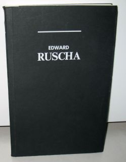 Signed Edward Ed Ruscha Paintings Lyon Octobre Des Arts