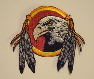 Dream Catcher Indian Emblem Eagle Feathers Patch