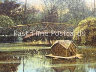  Hill Park Rustic Bridge Floating Duck House Near Childs Hill