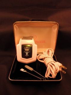   REMINGTON Princess Electric Shaver Original Box Accessories Receipt
