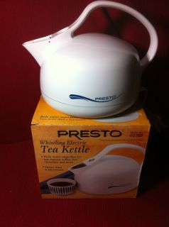  Presto Whistling Electric Tea Kettle