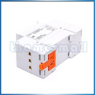 DIN Rail LCD Display Digital Electronic Daily Weekly Programmable