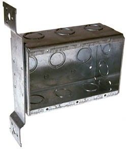 Raco Electrical Metal 3 Gang Switch Outlet Box 2 1 2