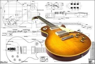 Gibson 59 Les Paul® Electric Guitar Plan