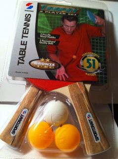 Sportcraft Table Tennis Paddles Ping Pong 2 Player Set Model 19020 New