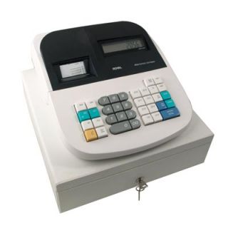 Royal 435DX Electronic Cash Register w 800 Plus 16 DPT