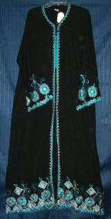 Abaya Dubai Hijab Bedouin Sheela Black Abayas Kurti Tunic Dupatta