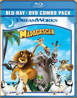 Madagascar Blu ray DVD Combo Pack Sale