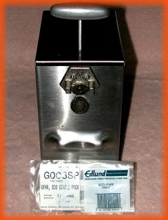 Edlund 203 Dual Speed Electric Can Opener with Spare NEW Gear, & NEW