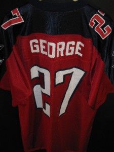 GC Eddie George Tennessee Titans NFL Jersey Shirt Authentic Retro