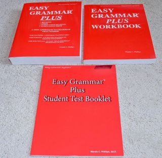 Easy Grammar Systems EASY GRAMMAR PLUS  (by Wanda C. Phillips) *NEW