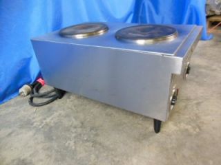 Toastmaster Model 1132 2 Burner Electric Range Stove Hot Plate