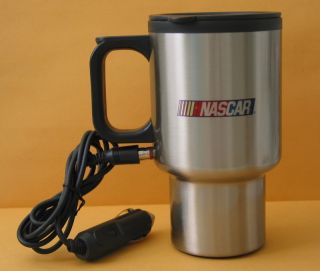  Stainless Steel Electric Car Mug. Travel Coffee Mug. New Nascar Mug