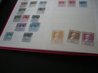 Spain collection in SG stockbook, all stamps shown in 42 pictures