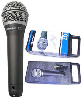 Samson Q7 Super Cardioid Dynamic Vocal Mic Microphone