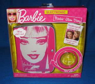  Barbie Glam Electronic Diary New