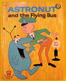  The Flying Bus Vintage Wonder Book Ellen Lenhart 1965 Terrytoon