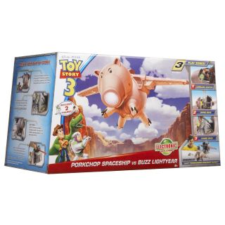 Electronic Toy Story 3 Evil Dr. Porkchop Spaceship vs. Buzz Lightyear