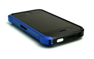 Element Vapor Metal Aluminium Case Bumper for iPhone 4 4S Black Orange