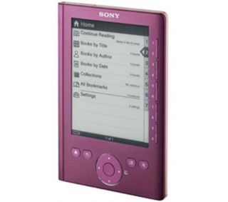 Sony PRS300RC eBook Digital Reader Pocket Edition 5 Display Rose