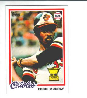 2010 Topps 2 Cards Mom Threw Out 85 1978 Eddie Murray