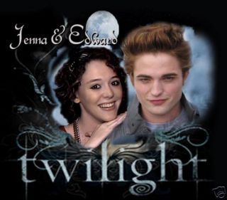 Twilight Custom Tshirt w Edward Cullen Robert Pattinson