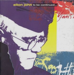 Elton John 1990 to Be Continued Tour Album Insert Book