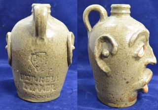 Old Edgefield Pottery Face Jug by Steve Ferrell