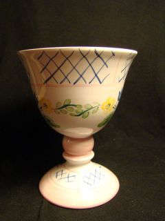 Herend Pottery Cup Hand Painted Elizabeth Barrett Roache Hungary 1993