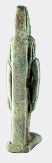 e49 egyptian faience amulet of isis £ 225 a blue glazed faience