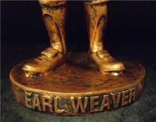 Baltimore Orioles Earl Weaver Replica Sculpture State 4 Mint New