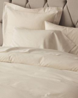 Edmund Frette Charme King Fitted Sheet Solid Ivory