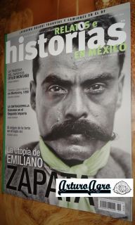 New Emiliano Zapata Historias Mexican Magazine 2012 Mexico Spanish