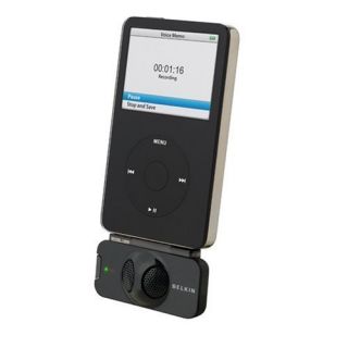 X37 Open Box Belkin Tunetalk Stereo Voice Recorder Mic for iPod