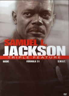 Samuel L Jackson Triple Feature Basic Formu New DVD