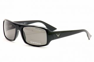 Emporio Armani Sunglasses 9665 s 9665s D28Y1 Shiny Black Shades