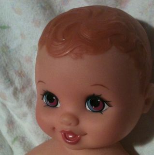 Vintage Lauer Water Baby Babies Sweet Teal Purple Eyes Doll 1998 10