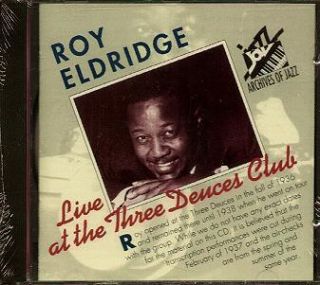 Roy Eldridge Live at The Three Deuces Club SEALED CD