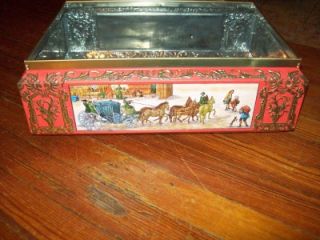 otto schmidt cookie tin made in germany 1986
