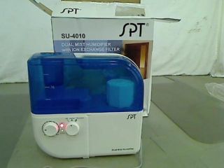 SPT Su 4010 Ultrasonic Dual Mist Warm Cool Humidifier with ion