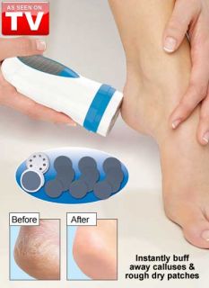Ped Egg Pedi Spin Original As Seen on TV Gently Removes Calluses & Dry