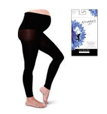 Preggers Maternity Footless Tights Gradient Compression Hosiery