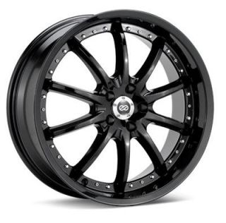 Enkei Wheel LF 10 Aluminum Black 18x7.50 5x4.5 Bolt Circle +42mm
