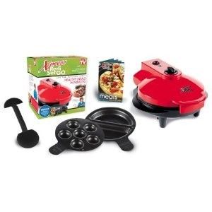 xpress redi set go indoor electric grill red new