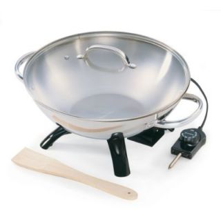 presto 05900 electric wok 1500 watt stainless steel this item is brand