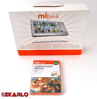 Mibook MB100 7 LCD Digital Video Player Bundle eBook  Food Network
