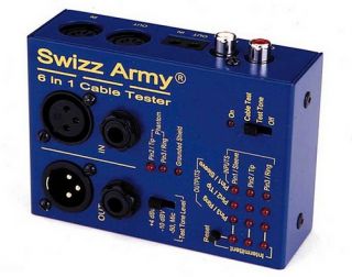 Ebtech Swizz Ct Swizz Army 6 in 1 Cable Multi Tester w Intermittent