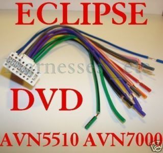 Eclipse Wire Harness AVN5510 AVN7000 AVN 5510 7000 DVD