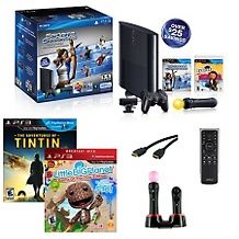 sony ps3 move 250gb 4 game bundle with accessories price $ 519 95 or 3
